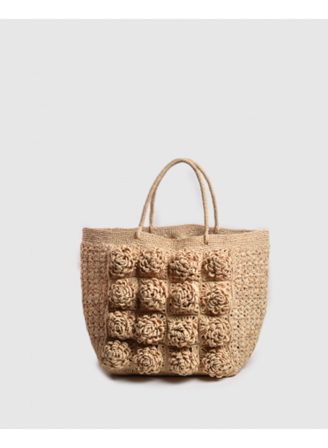 Bag TSARA FLORE naturel