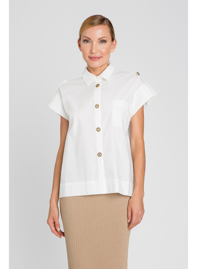 Camicia bianco ottico