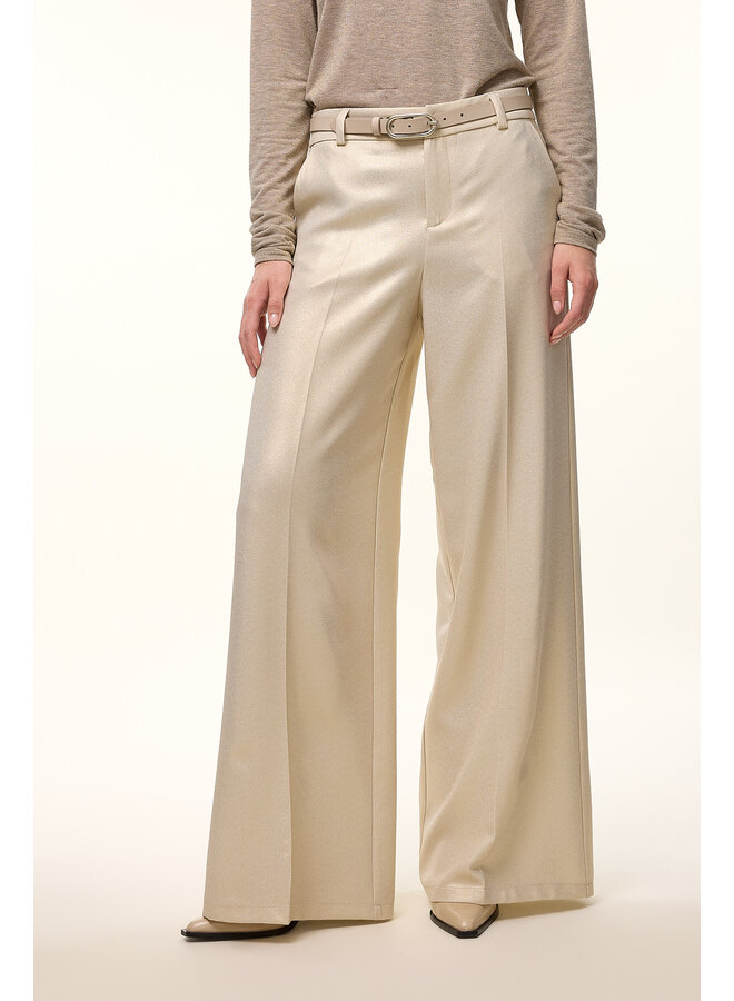 Amore Glossy Pants champagne