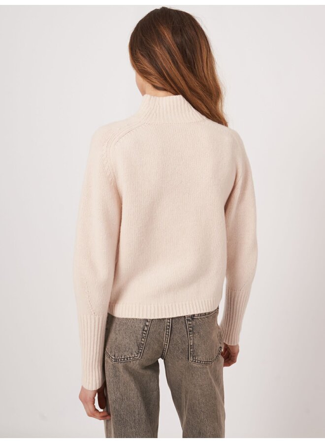 Sweater Extrafine Merinowool pearl