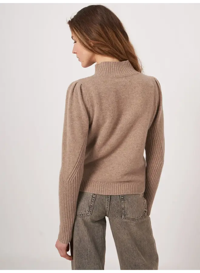 Sweater Cashmere taupe