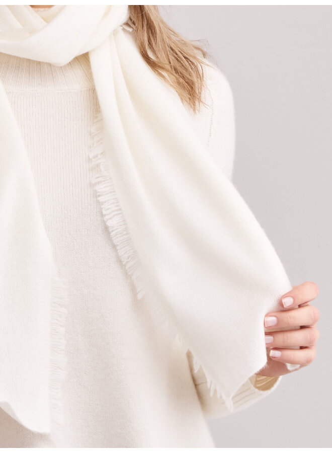 Scarf Cashmere cream