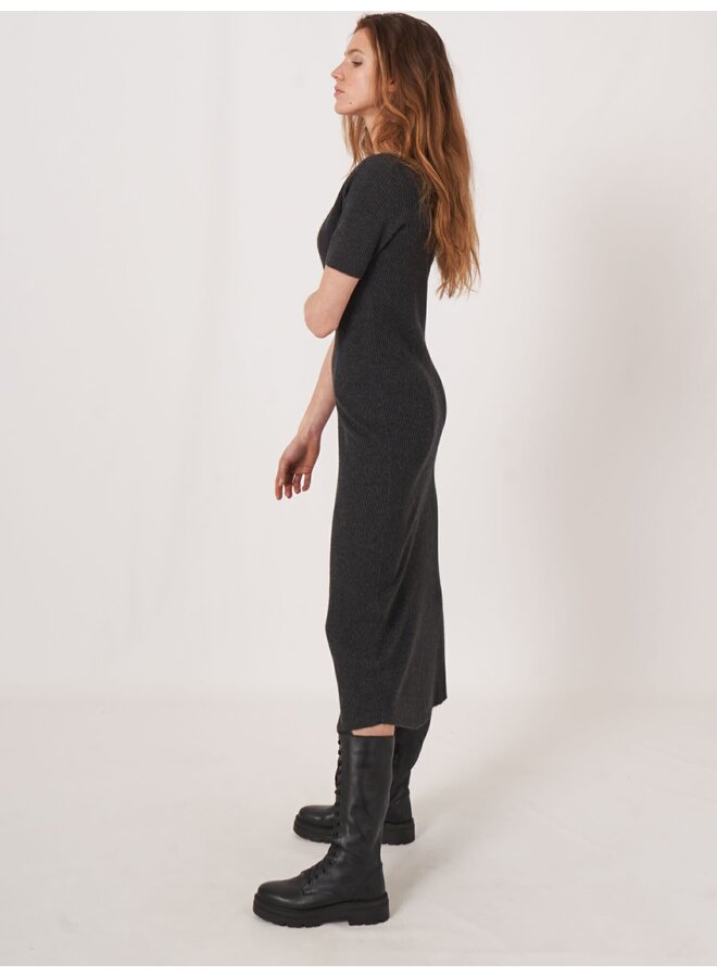 Dress Wool/Cashmere charcoal