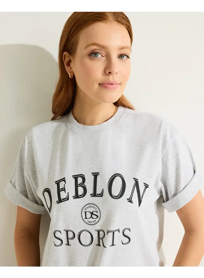 Laurien t-shirt light grey melange