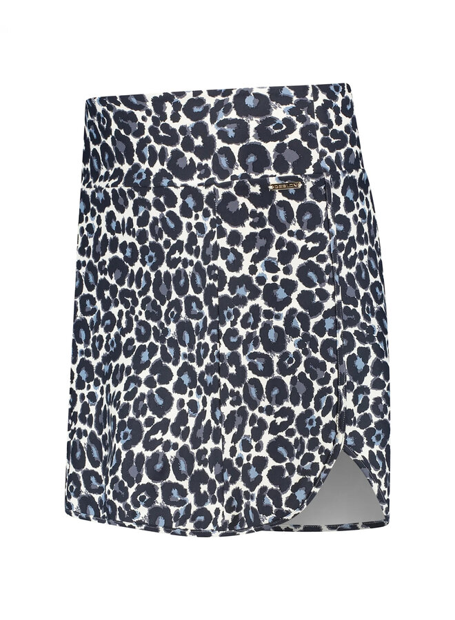 Bobby skirt Leopard Summer Blue