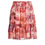 Skirt with floral print