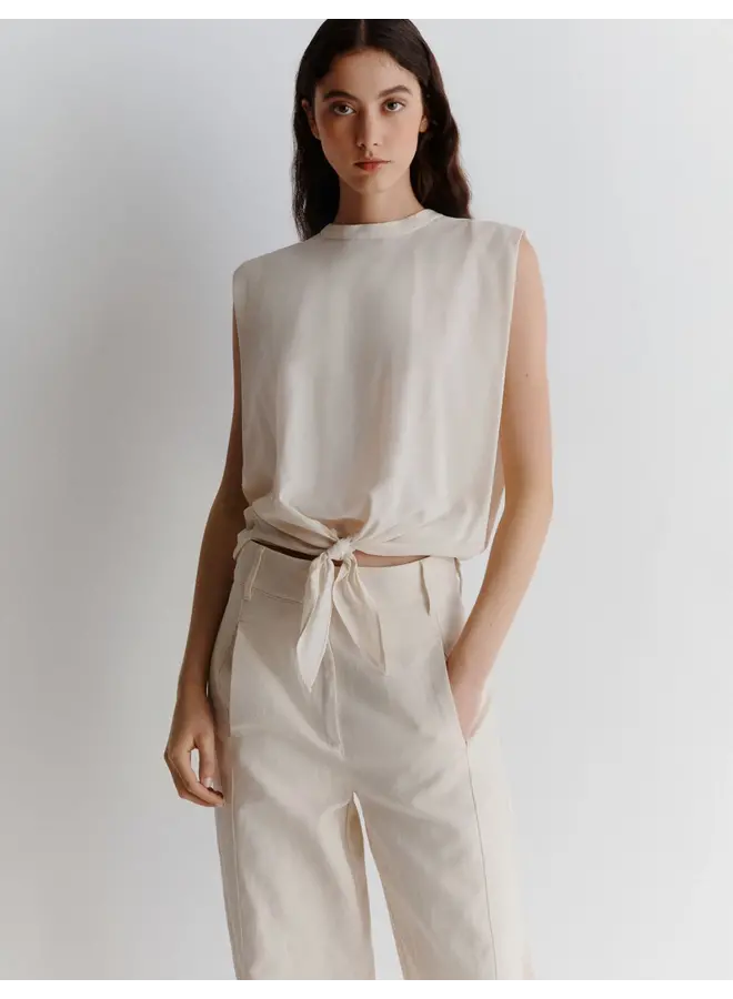 Top IDEALE wool white