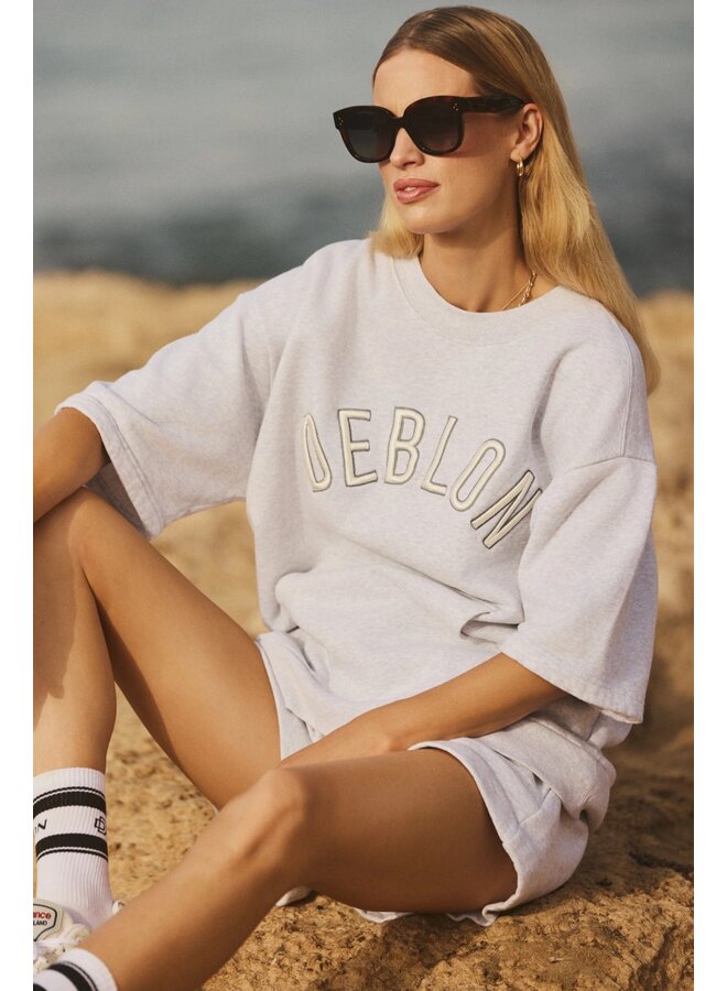 Sweater Lara light grey melange