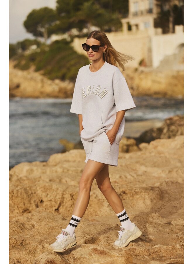 Sweater Lara light grey melange