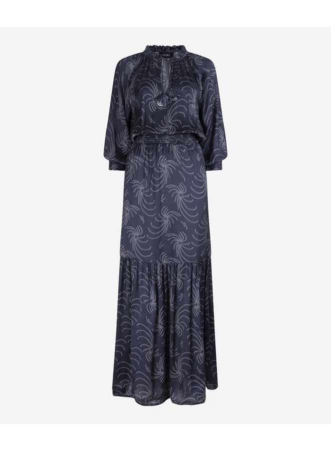 Dress DYANI dotted palm