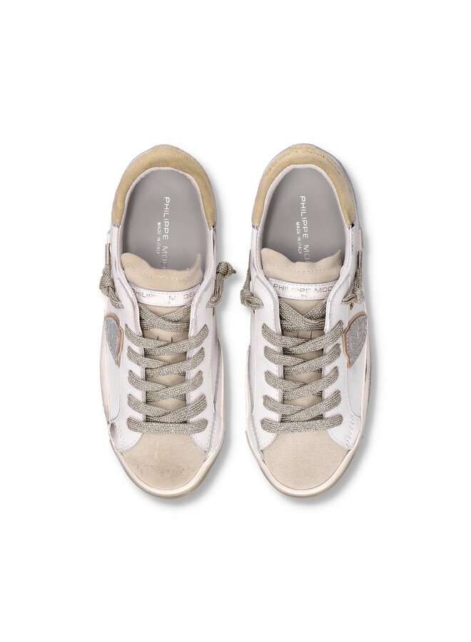 PRSX LOW WOMAN BLANC SABLE