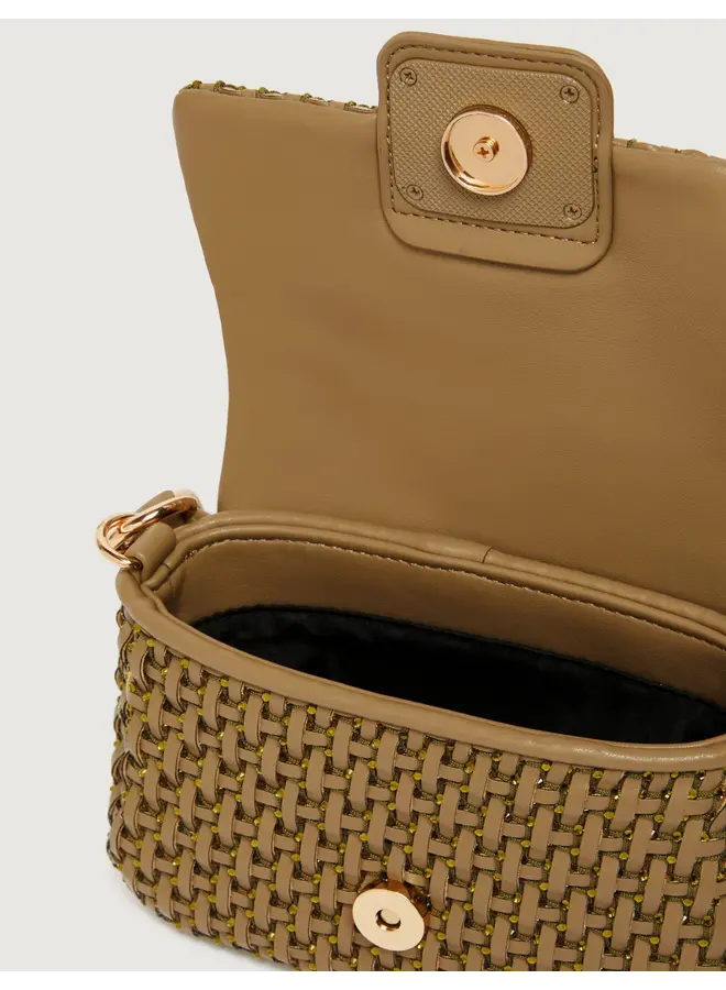 Woven bag LONTRA1 kaki