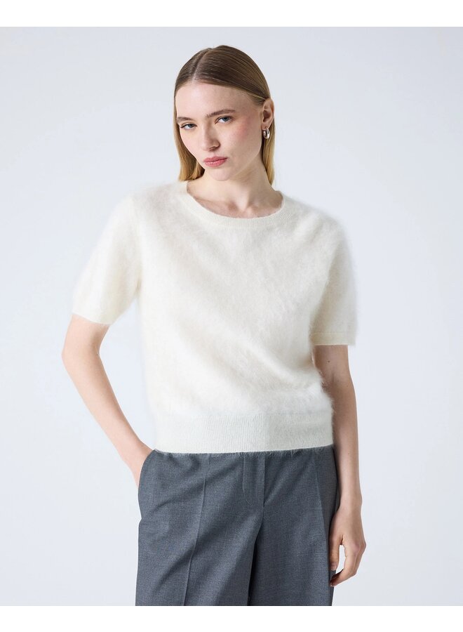 Cashmere top amaya. cream