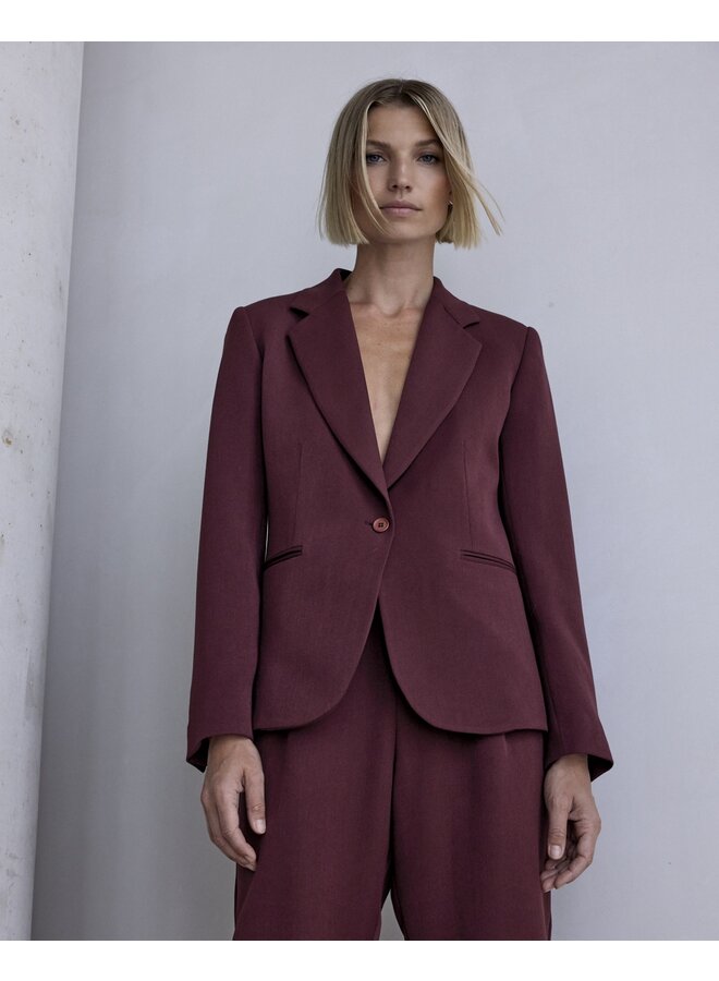Blazer Louise Bordeaux