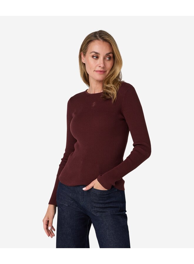 Longsleeve shirt TAMORA burgundy