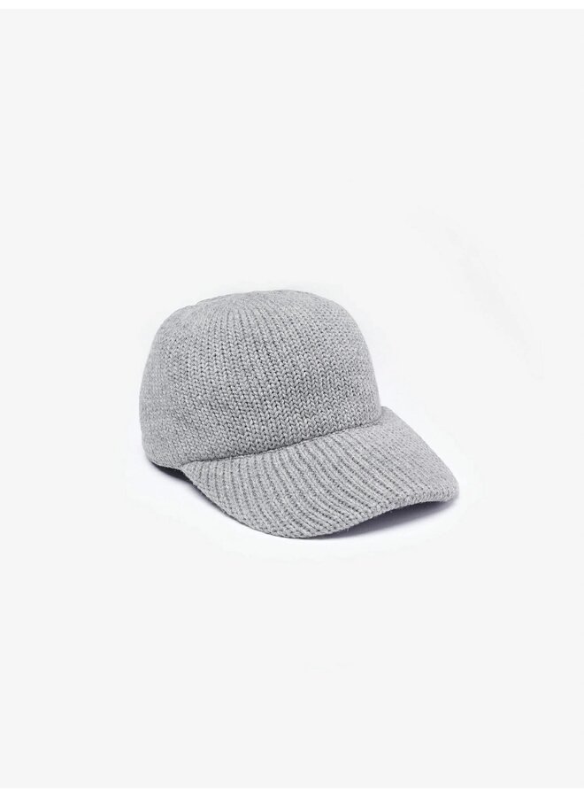 Chunky Knit Cap grey