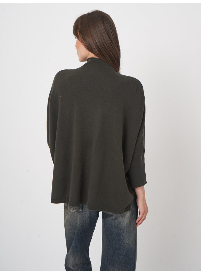 Wool/Cashmere Sweater khaki