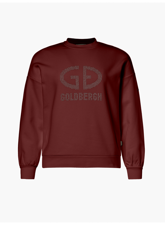 ALESSANDRA sweater vino rosso