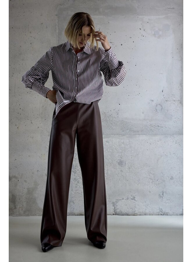 Blouse MARCELINE brown