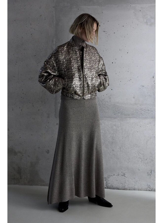 Jacket PAIGE metallic brown