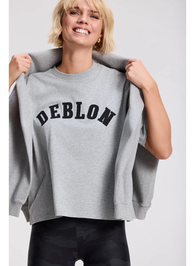 LOU t-shirt grey melange