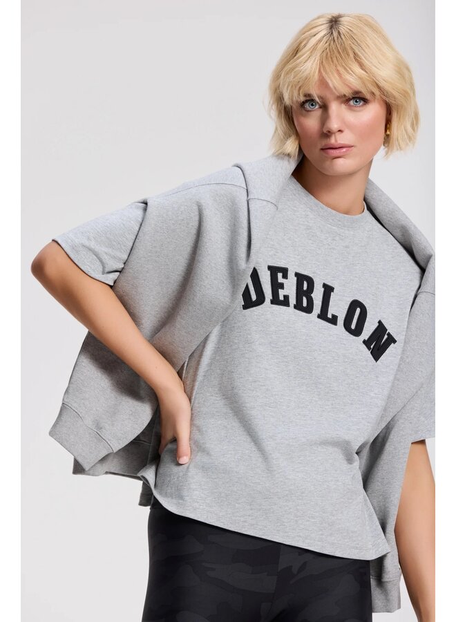 LOU t-shirt grey melange