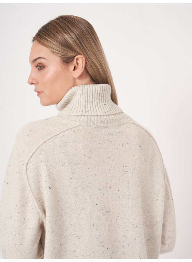 Cashmere sweater snow