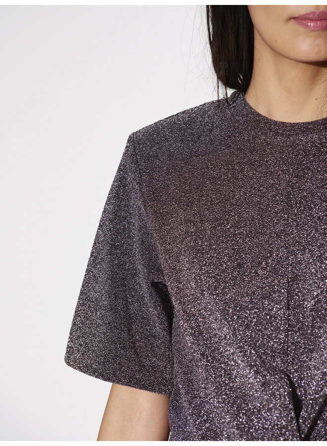 Lurex top FANTINA Amethyst