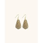 Champagne oorbellen Amy glassberry cone S