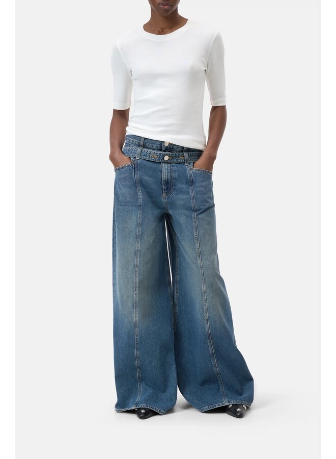 Crewneck shortsleeve ivory