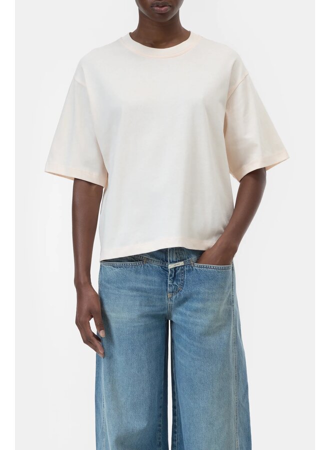 Relaxed t-shirt blush pink