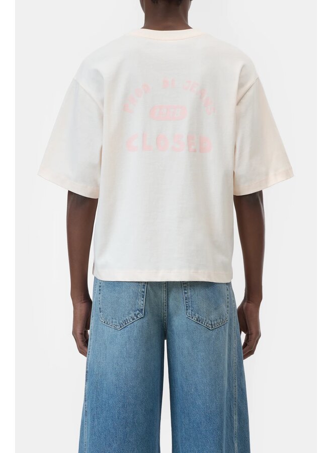 Relaxed t-shirt blush pink