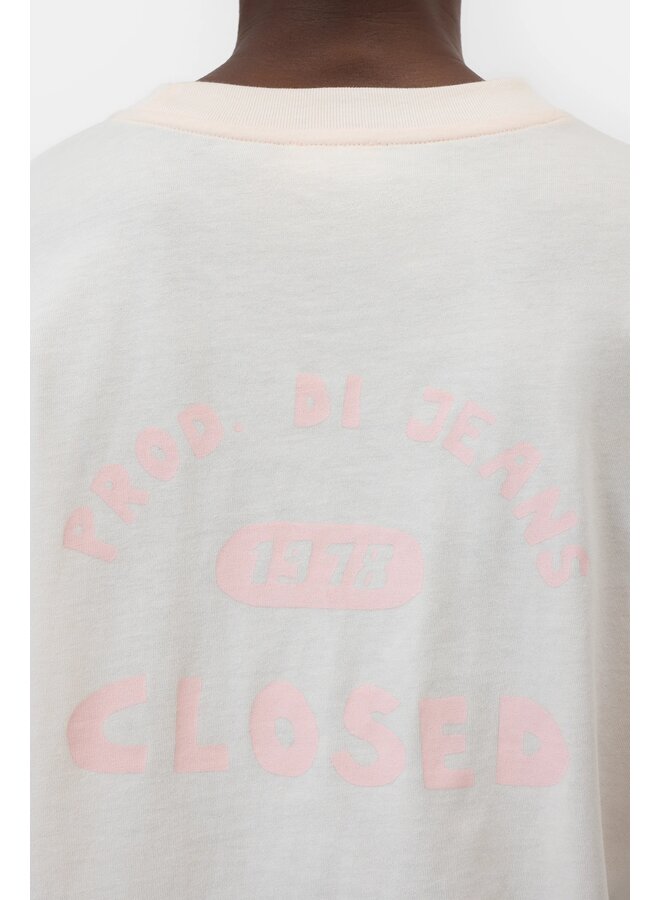 Relaxed t-shirt blush pink