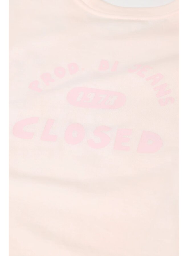 Relaxed t-shirt blush pink