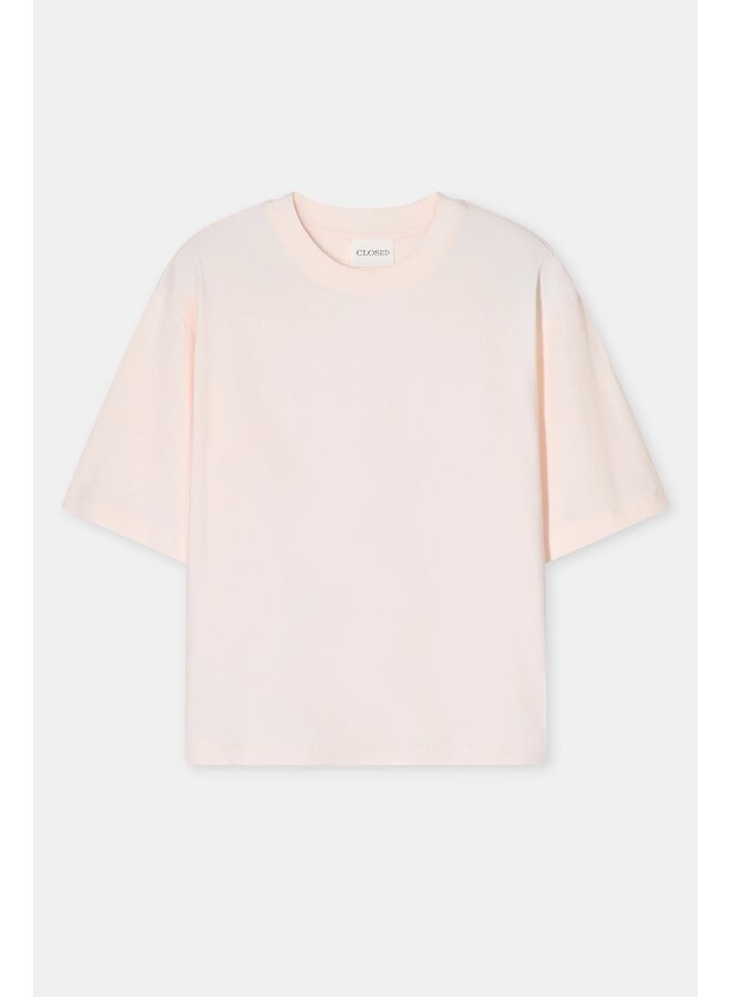 Relaxed t-shirt blush pink