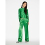 Satin pants JULES ultra green