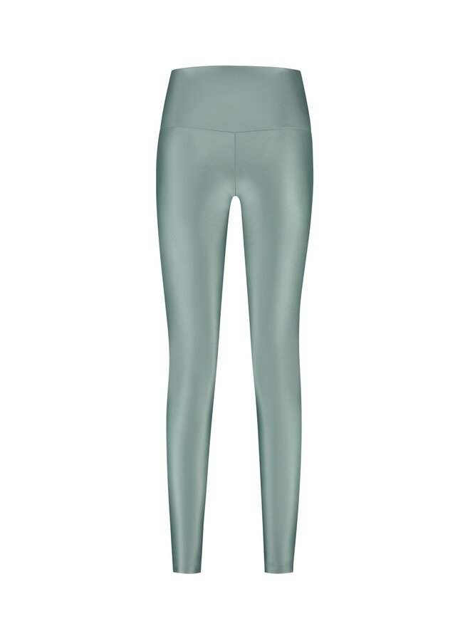 Shine Leggings High Waistband Sage
