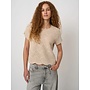Cashmere top ajourgebreid natural