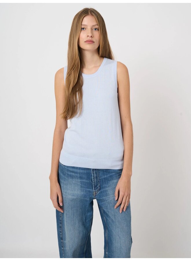 Basic cotton top ocean