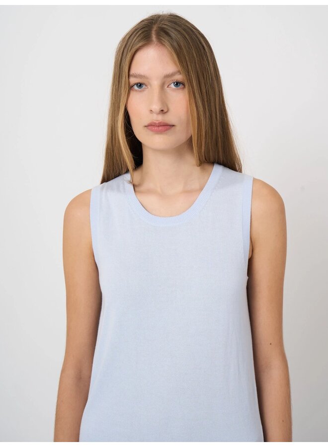 Basic cotton top ocean