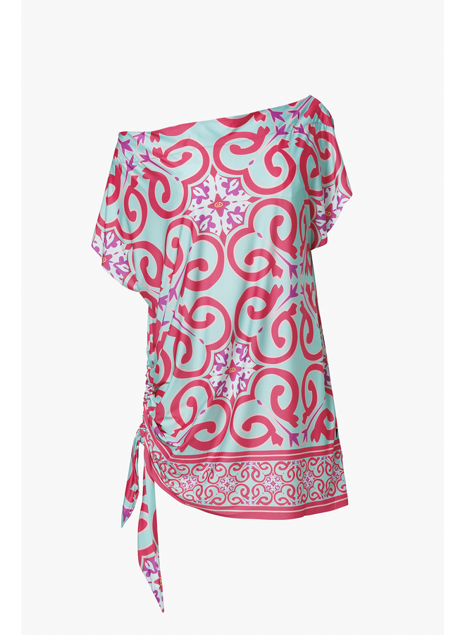 ROSETTA dress turchese