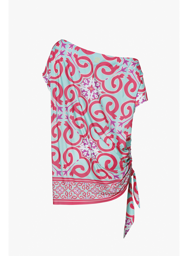 ROSETTA dress turchese