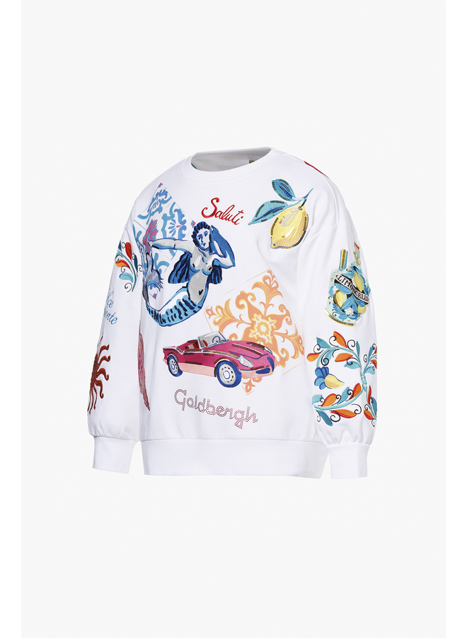 SERAPHINA sweater white