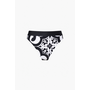 VERONICA bikini bottom black/white