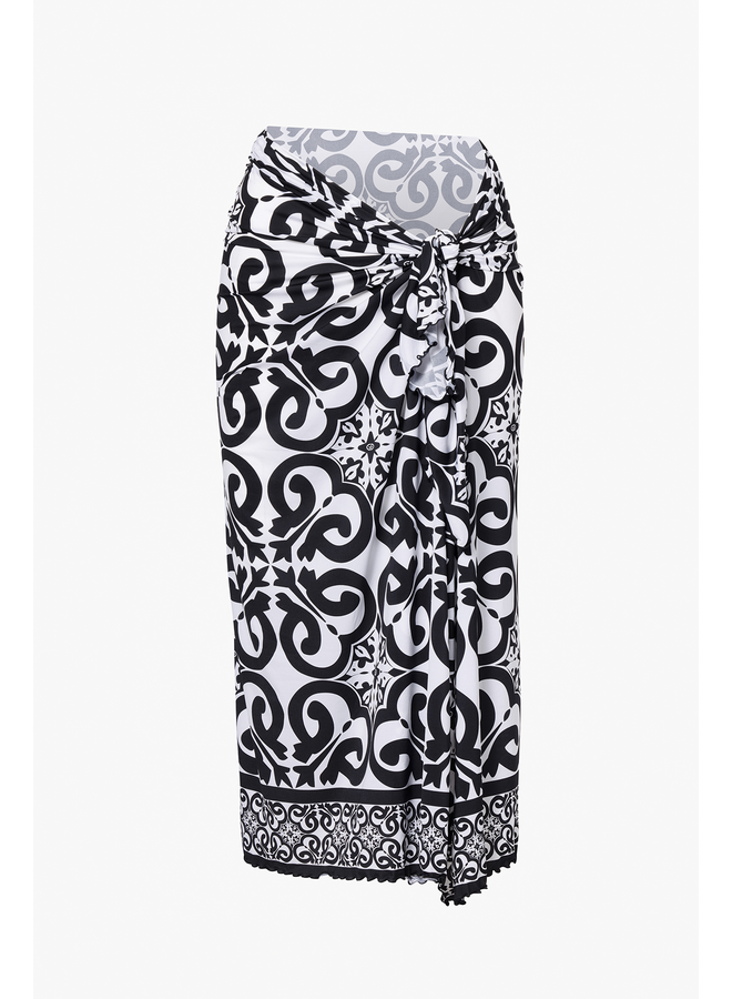 STARLIS pareo black/white