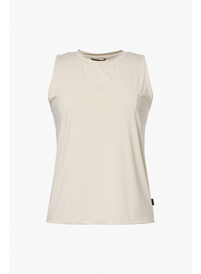 SOLANE sleeveless top champagne
