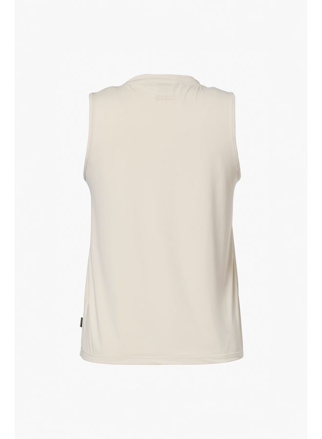 SOLANE sleeveless top champagne