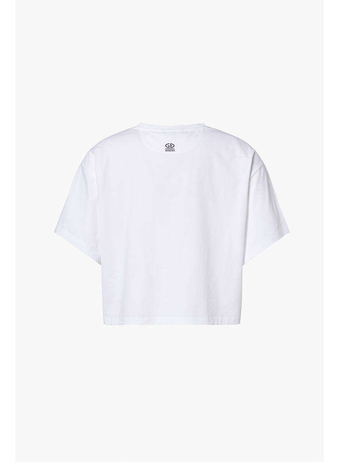 LUMEA short sleeve top white