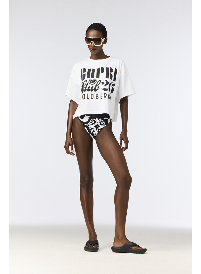 LUMEA short sleeve top white