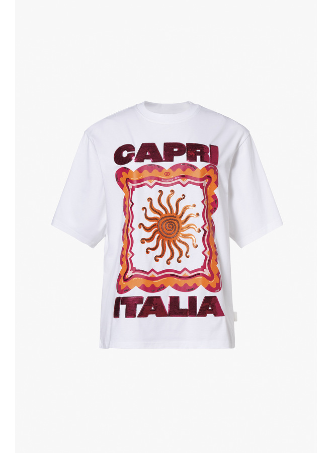 RAYA short sleeve top white